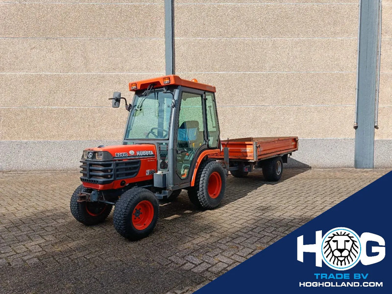 Kubota B2410 met Nimos Kipper - Xe cày kéo: hình 1 Kubota B2410 met Nimos Kipper - Xe cày kéo: hình 1