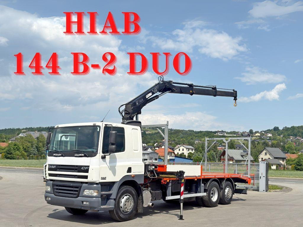 DAF CF 85.380*ABSCHLEPPWAGEN 7,20m+ HIAB 144 B-2 DUO - Xe tải kéo: hình 1 DAF CF 85.380*ABSCHLEPPWAGEN 7,20m+ HIAB 144 B-2 DUO - Xe tải kéo: hình 1