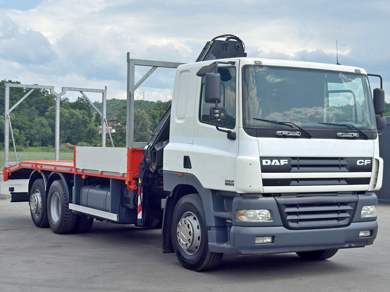 DAF CF 85.380*ABSCHLEPPWAGEN 7,20m+ HIAB 144 B-2 DUO - Xe tải kéo: hình 4 DAF CF 85.380*ABSCHLEPPWAGEN 7,20m+ HIAB 144 B-2 DUO - Xe tải kéo: hình 4