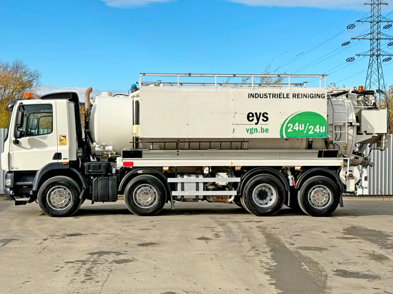 DAF CF 85.410 * Saug und Spülwagen +FUNK - Xe tải chân không: hình 4 DAF CF 85.410 * Saug und Spülwagen +FUNK - Xe tải chân không: hình 4