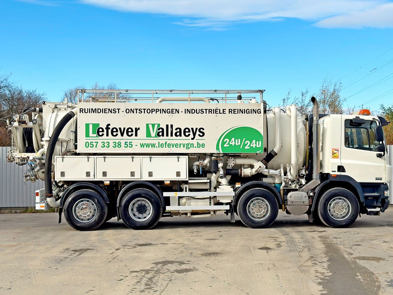 DAF CF 85.410 * Saug und Spülwagen +FUNK - Xe tải chân không: hình 3 DAF CF 85.410 * Saug und Spülwagen +FUNK - Xe tải chân không: hình 3