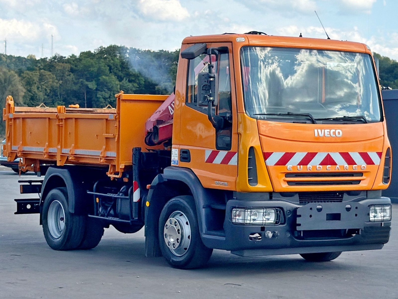 Iveco EUROCARGO 120E18 * HMF 403 K1 * TOPZUSTAND - Xe cẩu tự hành, Xe ben: hình 3 Iveco EUROCARGO 120E18 * HMF 403 K1 * TOPZUSTAND - Xe cẩu tự hành, Xe ben: hình 3
