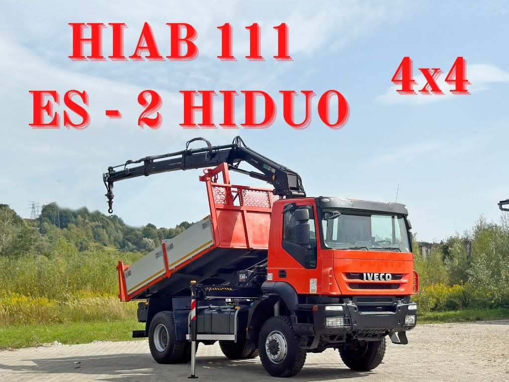 Iveco TRAKKER 190T36 * HIAB 111 ES-2 HIDUO * 4x4 * TOP - Xe cẩu tự hành: hình 1 Iveco TRAKKER 190T36 * HIAB 111 ES-2 HIDUO * 4x4 * TOP - Xe cẩu tự hành: hình 1