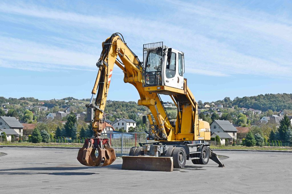 Liebherr PELLE A316 * Umschlagbagger * Topzustand! - Máy xúc bánh lốp: hình 2 Liebherr PELLE A316 * Umschlagbagger * Topzustand! - Máy xúc bánh lốp: hình 2
