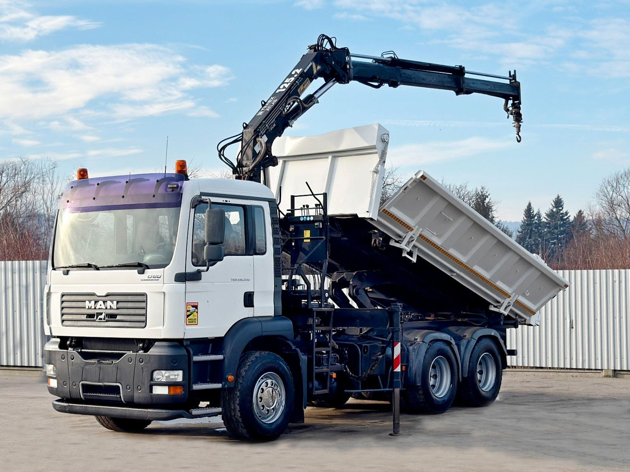 MAN TGA 26.350 * KIPPER 4,90m + TEREX ATLAS * 6x4 * - Xe cẩu tự hành: hình 5 MAN TGA 26.350 * KIPPER 4,90m + TEREX ATLAS * 6x4 * - Xe cẩu tự hành: hình 5