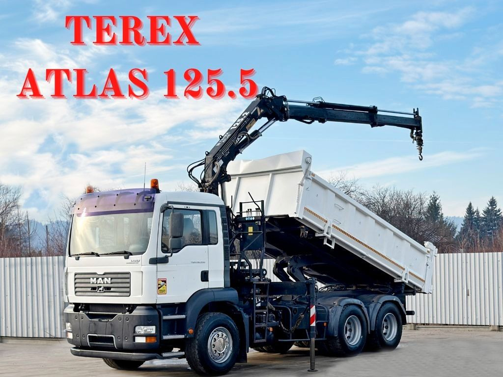 MAN TGA 26.350 * KIPPER 4,90m + TEREX ATLAS * 6x4 * - Xe cẩu tự hành: hình 1 MAN TGA 26.350 * KIPPER 4,90m + TEREX ATLAS * 6x4 * - Xe cẩu tự hành: hình 1