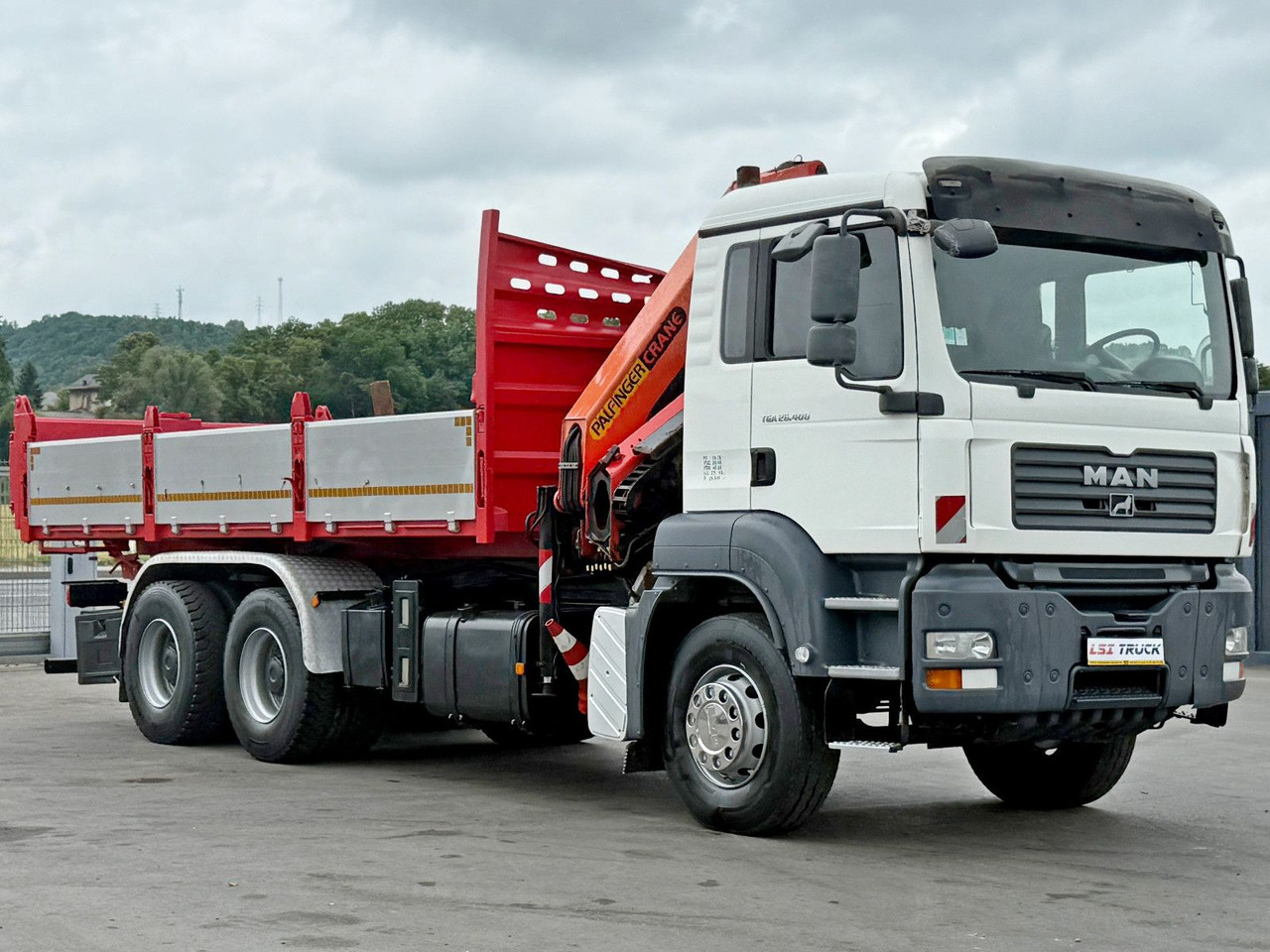 MAN TGA 26.400 * KIPPER 6,00m + PK 15500 * 6x4 * TOP - Xe cẩu tự hành: hình 4 MAN TGA 26.400 * KIPPER 6,00m + PK 15500 * 6x4 * TOP - Xe cẩu tự hành: hình 4