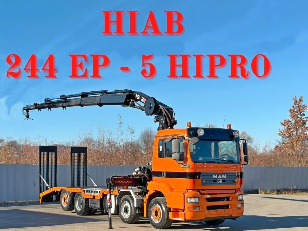 MAN TGA 35.480 / HIAB 244 EP - 5 HIPRO - Xe tải kéo: hình 1 MAN TGA 35.480 / HIAB 244 EP - 5 HIPRO - Xe tải kéo: hình 1