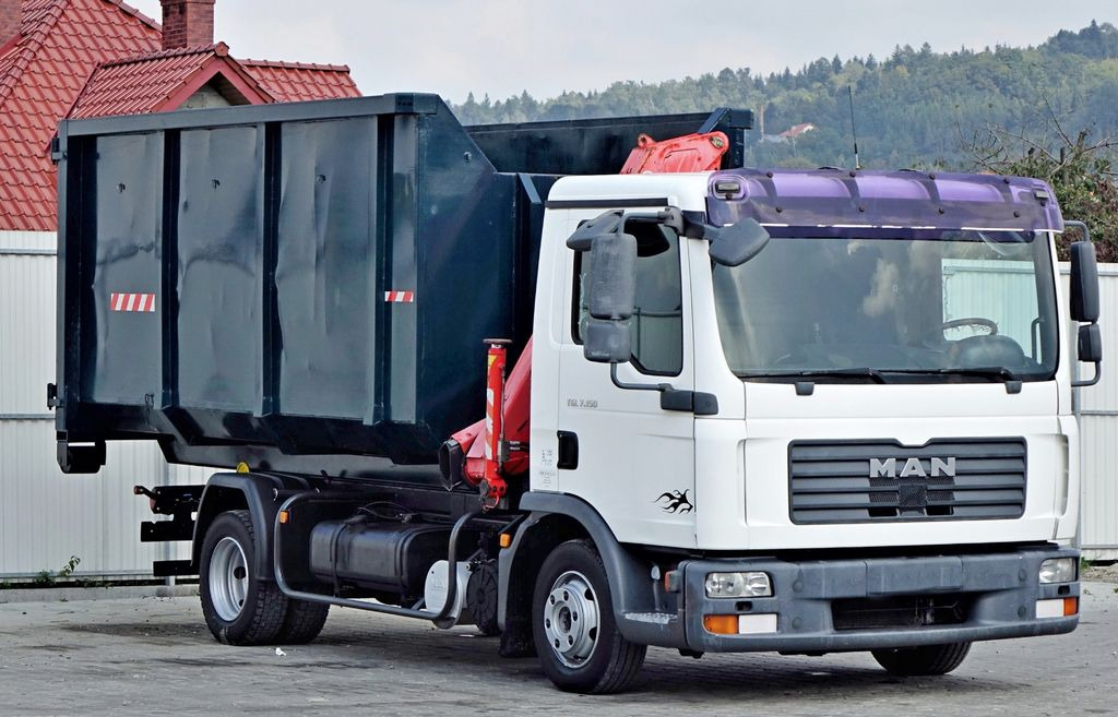 MAN TGL 7.150 Abrollkipper + Kran !! MAN TGL 7.150 Abrollkipper + Kran !! - Xe cẩu tự hành, Xe tải nâng móc: hình 3 MAN TGL 7.150 Abrollkipper + Kran !! MAN TGL 7.150 Abrollkipper + Kran !! - Xe cẩu tự hành, Xe tải nâng móc: hình 3