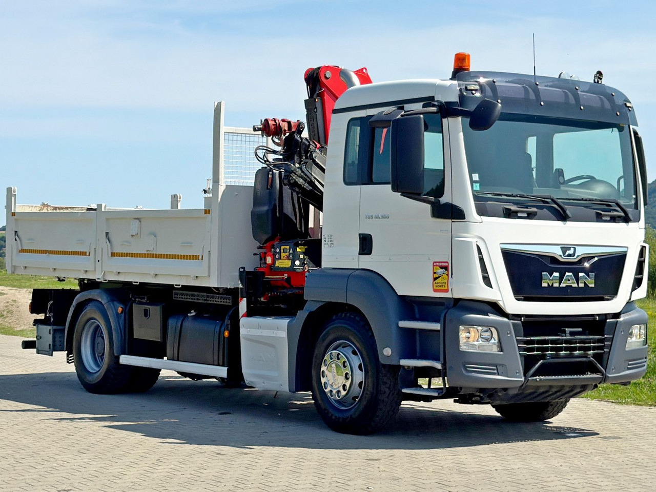MAN TGS 18.360 * FASSI F135A.0.23 + FUNK * TOP - Xe ben, Xe cẩu tự hành: hình 4 MAN TGS 18.360 * FASSI F135A.0.23 + FUNK * TOP - Xe ben, Xe cẩu tự hành: hình 4