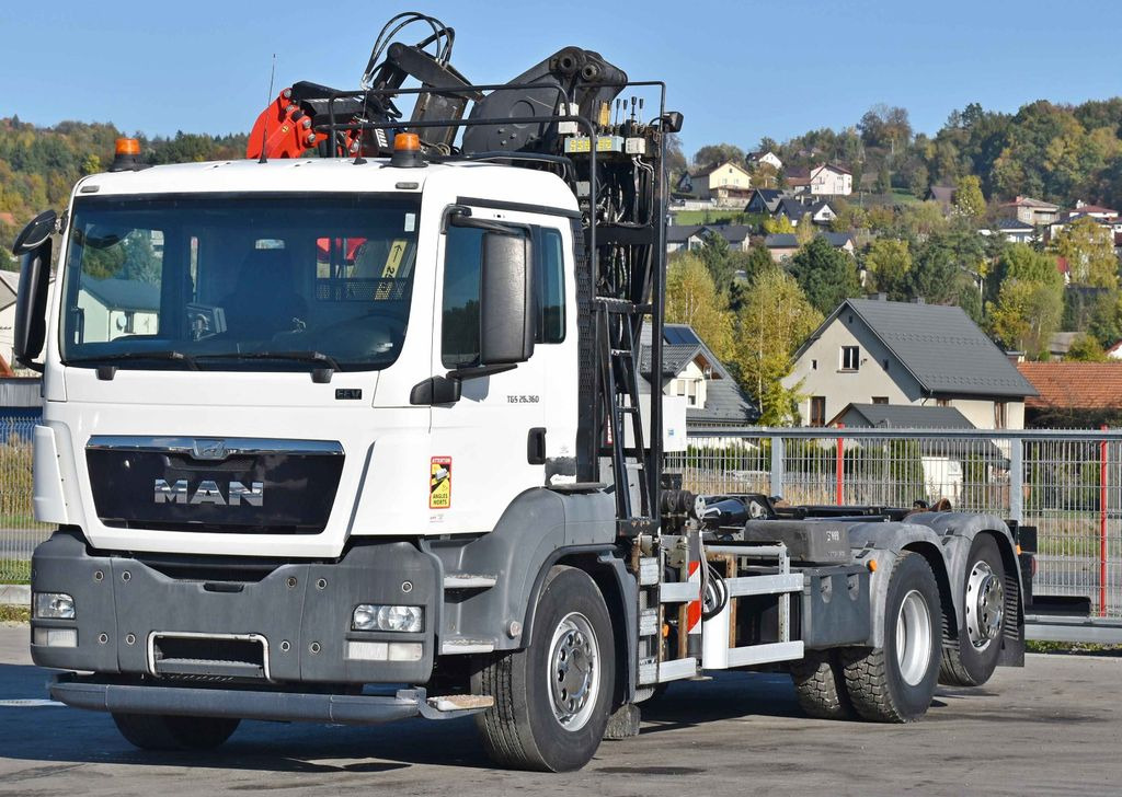 MAN TGS 26.360 Abrollkipper* KESLA 2114 Z * TOP - Xe tải nâng móc, Xe cẩu tự hành: hình 4 MAN TGS 26.360 Abrollkipper* KESLA 2114 Z * TOP - Xe tải nâng móc, Xe cẩu tự hành: hình 4