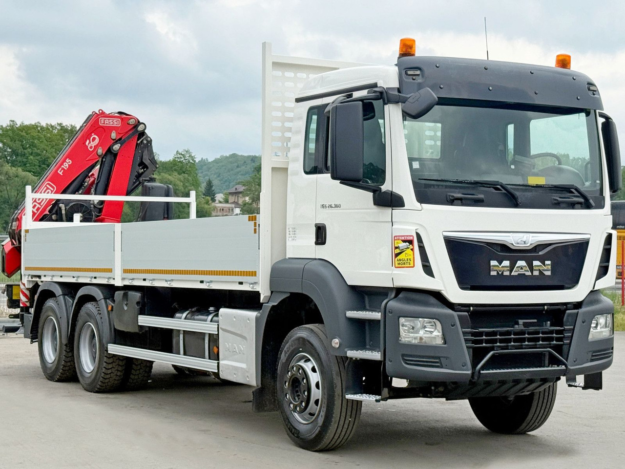 MAN TGS 26.360* FASSI F195A.2.24 / FUNK * 6x4 * TOP - Xe cẩu tự hành: hình 3 MAN TGS 26.360* FASSI F195A.2.24 / FUNK * 6x4 * TOP - Xe cẩu tự hành: hình 3