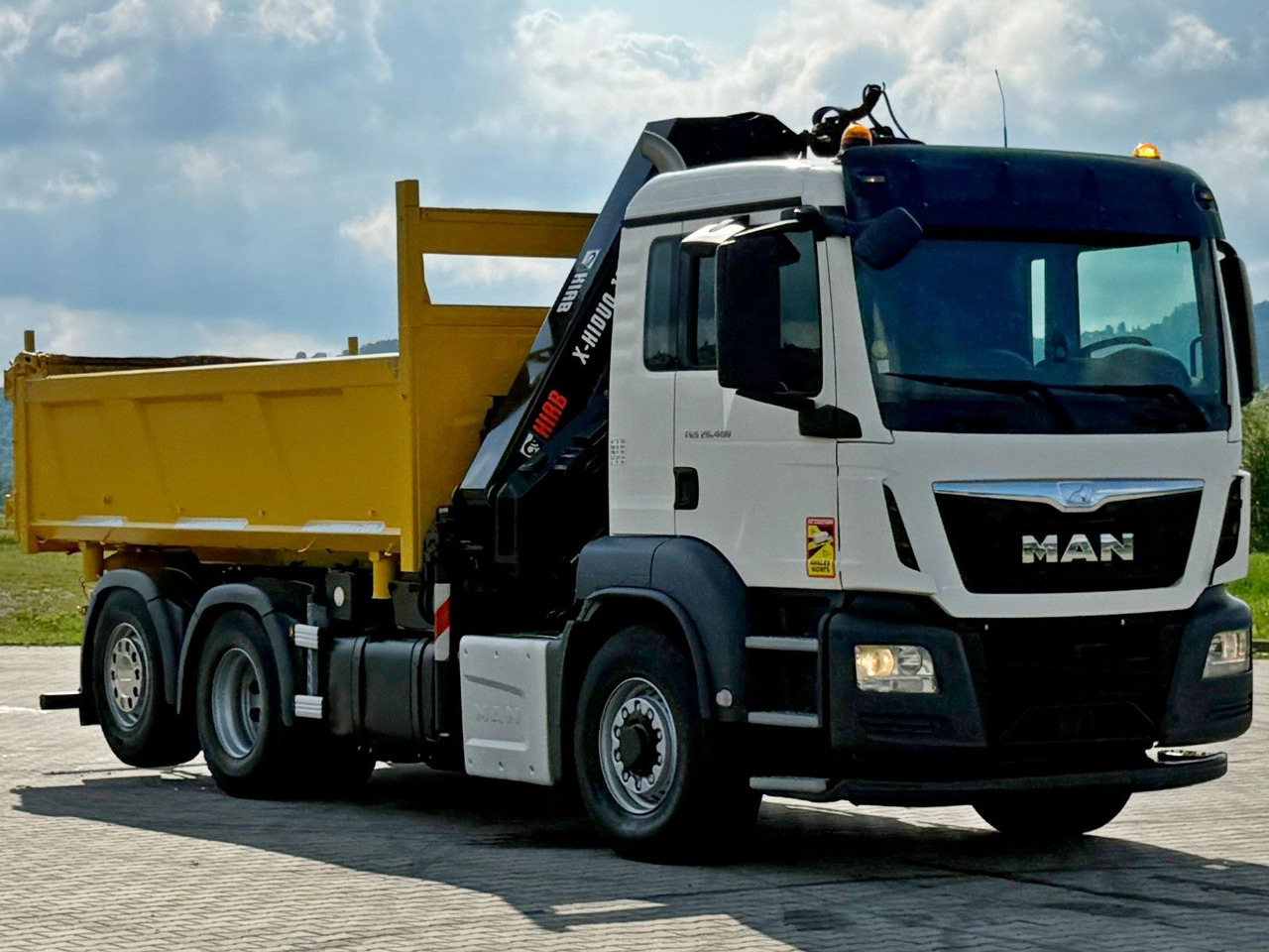 MAN TGS 26.400 * HIAB X-HIDUO 188 E-3 + FUNK * 6x4 - Xe cẩu tự hành: hình 4 MAN TGS 26.400 * HIAB X-HIDUO 188 E-3 + FUNK * 6x4 - Xe cẩu tự hành: hình 4