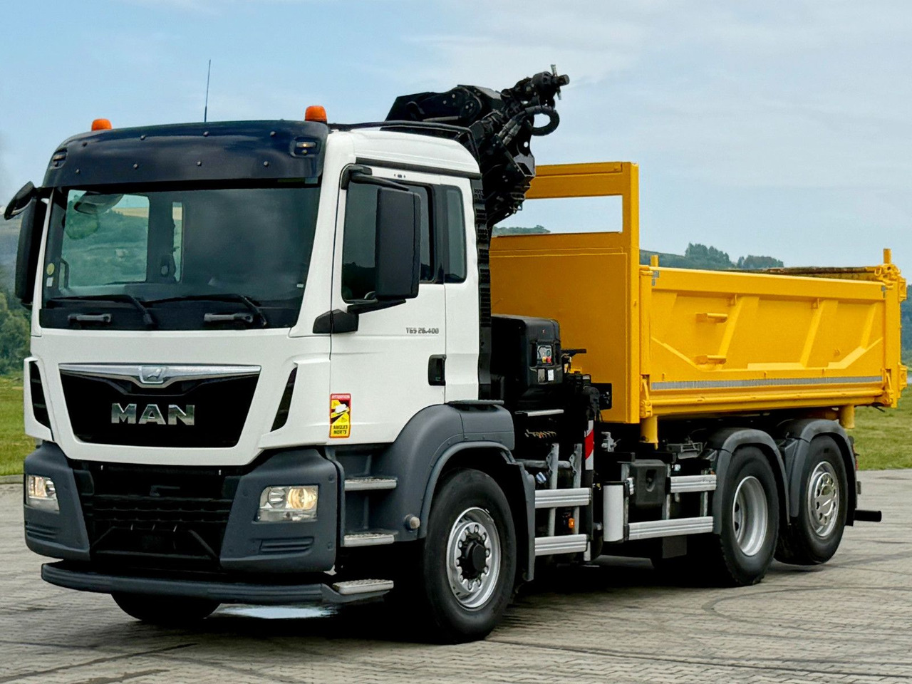 MAN TGS 26.400 * HIAB X-HIDUO 188 E-3 + FUNK * 6x4 - Xe cẩu tự hành: hình 5 MAN TGS 26.400 * HIAB X-HIDUO 188 E-3 + FUNK * 6x4 - Xe cẩu tự hành: hình 5