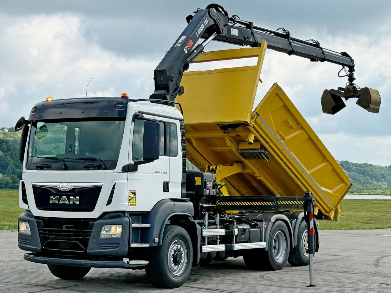 MAN TGS 26.400 * HIAB X-HIDUO 188 E-3 + FUNK * 6x4 - Xe cẩu tự hành: hình 3 MAN TGS 26.400 * HIAB X-HIDUO 188 E-3 + FUNK * 6x4 - Xe cẩu tự hành: hình 3
