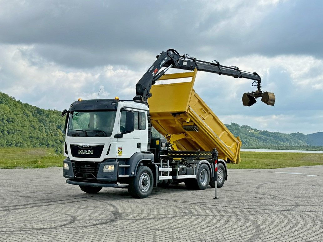 MAN TGS 26.400 * HIAB X-HIDUO 188 E-3 + FUNK * 6x4 - Xe cẩu tự hành: hình 2 MAN TGS 26.400 * HIAB X-HIDUO 188 E-3 + FUNK * 6x4 - Xe cẩu tự hành: hình 2