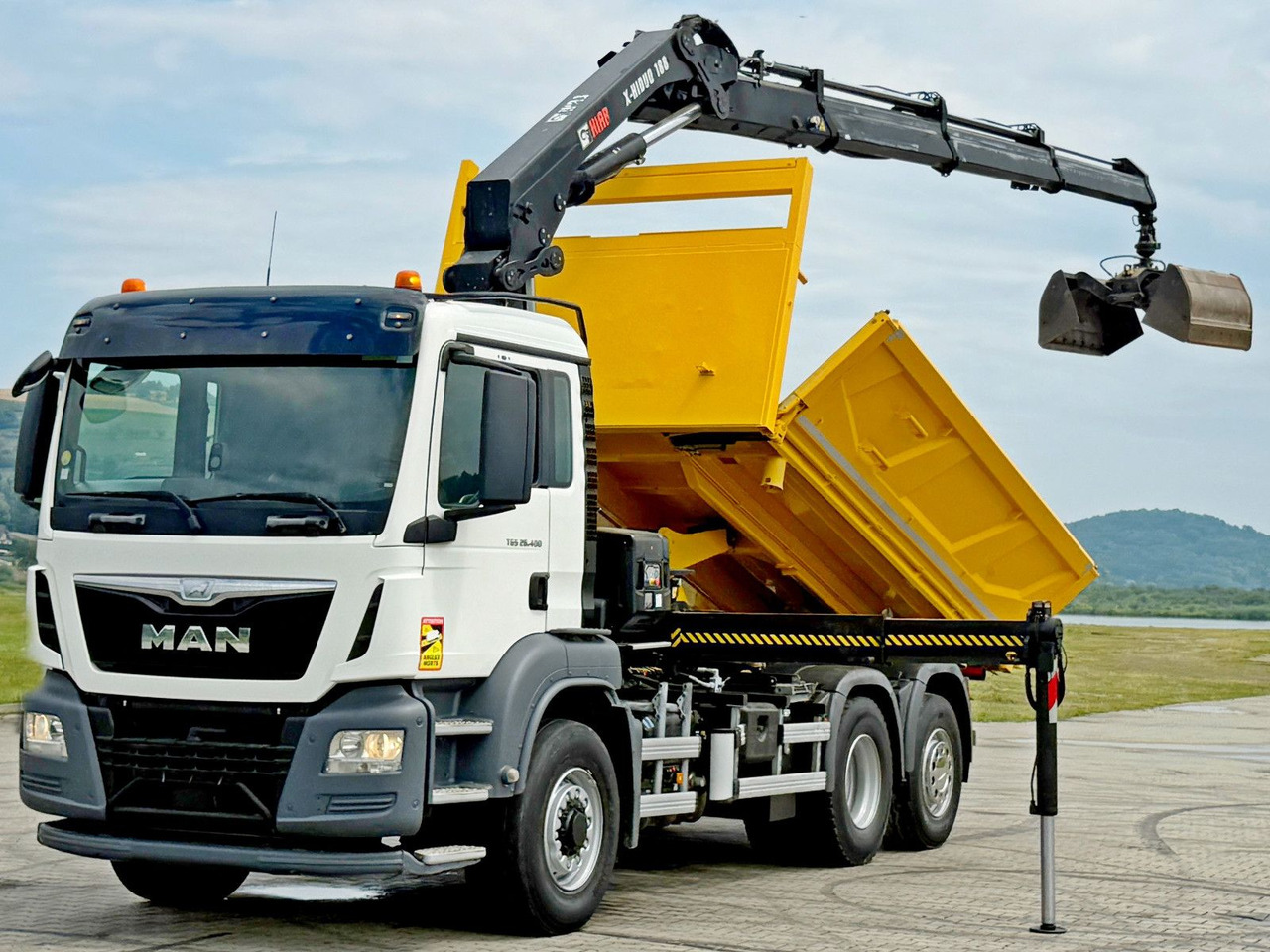 MAN TGS 26.400 * HIAB X-HIDUO 188 E-3 + FUNK * 6x4 - Xe cẩu tự hành: hình 3 MAN TGS 26.400 * HIAB X-HIDUO 188 E-3 + FUNK * 6x4 - Xe cẩu tự hành: hình 3
