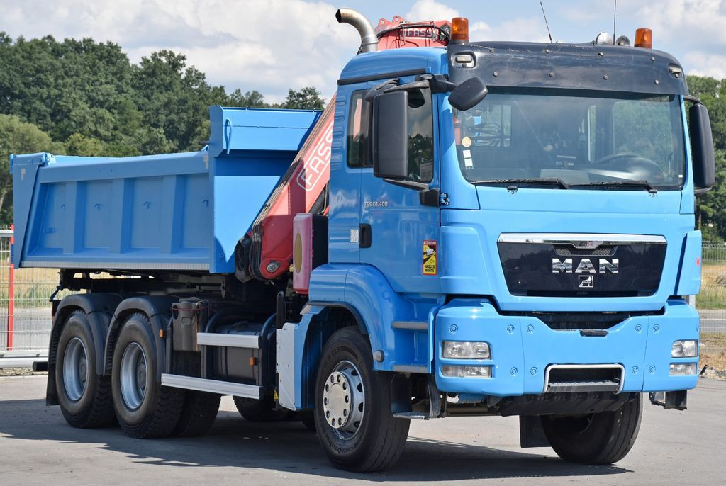 MAN TGS 26.400 Kipper 4,60m*PK F130A.22 + FUNK/6x4 - Xe cẩu tự hành, Xe ben: hình 4 MAN TGS 26.400 Kipper 4,60m*PK F130A.22 + FUNK/6x4 - Xe cẩu tự hành, Xe ben: hình 4
