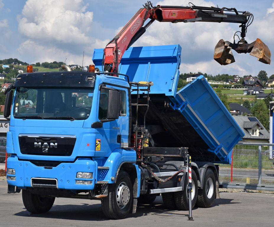 MAN TGS 26.400 Kipper 4,60m*PK F130A.22 + FUNK/6x4 - Xe cẩu tự hành, Xe ben: hình 3 MAN TGS 26.400 Kipper 4,60m*PK F130A.22 + FUNK/6x4 - Xe cẩu tự hành, Xe ben: hình 3