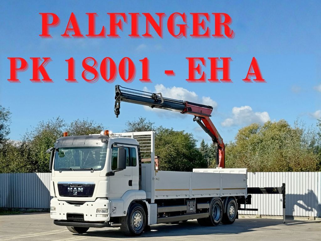 MAN TGS 26.440* PK 18001 - EH A + FUNK* TOPZUSTAND MAN TGS 26.440* PK 18001 - EH A + FUNK* TOPZUSTAND - Xe cẩu tự hành, Xe tải thùng lửng/ Phẳng: hình 1 MAN TGS 26.440* PK 18001 - EH A + FUNK* TOPZUSTAND MAN TGS 26.440* PK 18001 - EH A + FUNK* TOPZUSTAND - Xe cẩu tự hành, Xe tải thùng lửng/ Phẳng: hình 1