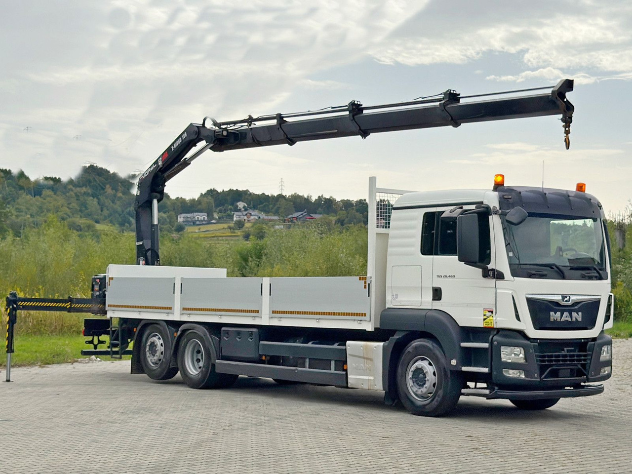 MAN TGS 26.460 * HIAB X - HIDUO 188 B-3 + FUNK* TOP - Xe cẩu tự hành: hình 2 MAN TGS 26.460 * HIAB X - HIDUO 188 B-3 + FUNK* TOP - Xe cẩu tự hành: hình 2