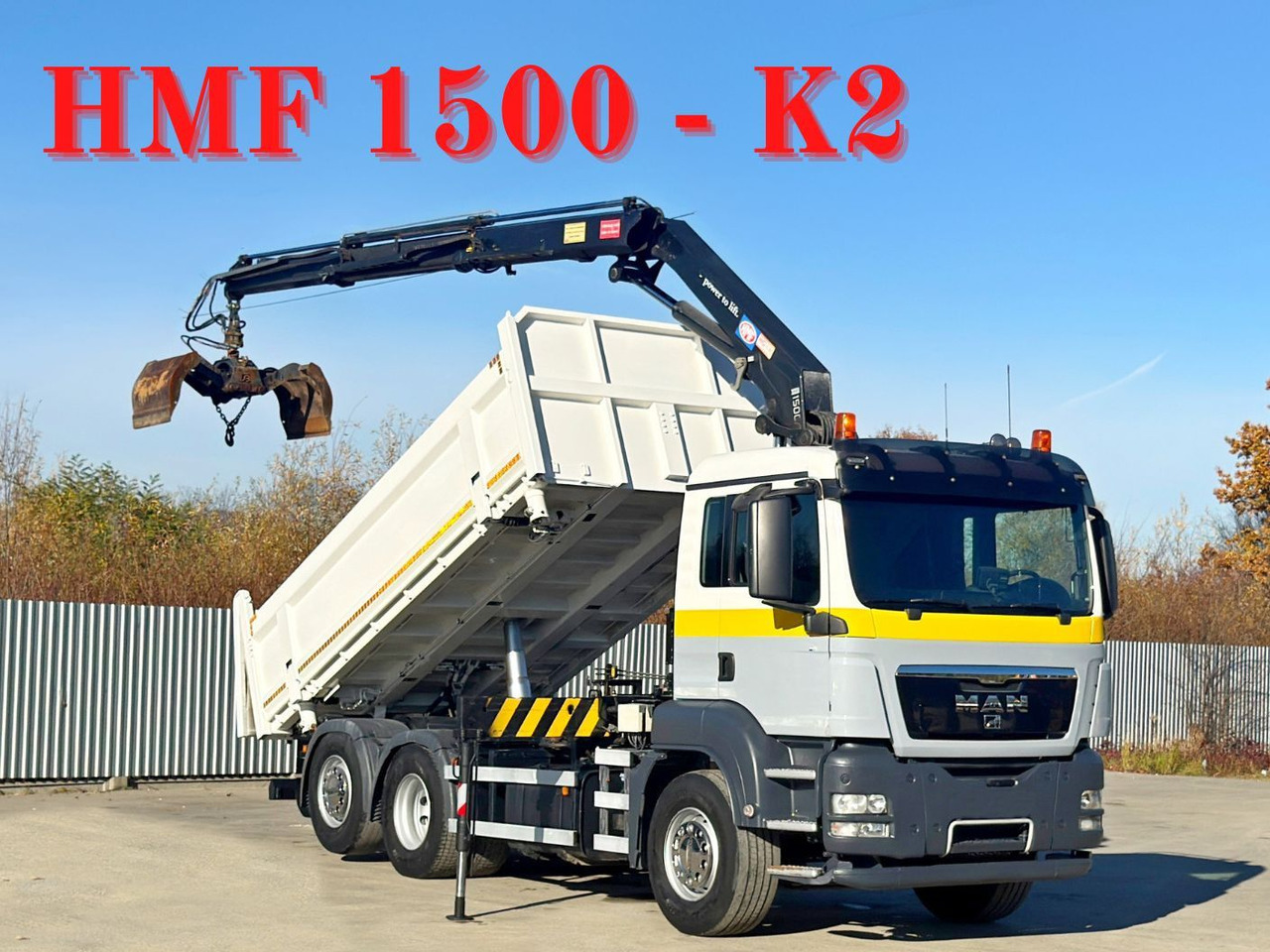 MAN TGS 28.320 * HMF 1500 - K2 * TOPZUSTAND - Xe cẩu tự hành: hình 1 MAN TGS 28.320 * HMF 1500 - K2 * TOPZUSTAND - Xe cẩu tự hành: hình 1