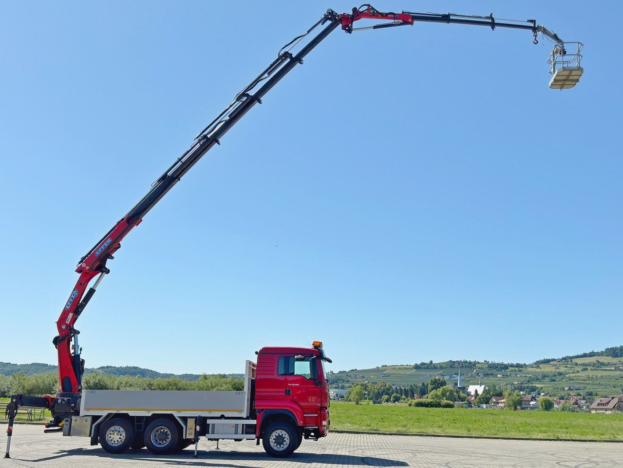 Xe cẩu tự hành MAN TGS 28.480 * EFFER 255/5S + JIB 3S + FUNK * TOP: hình 6