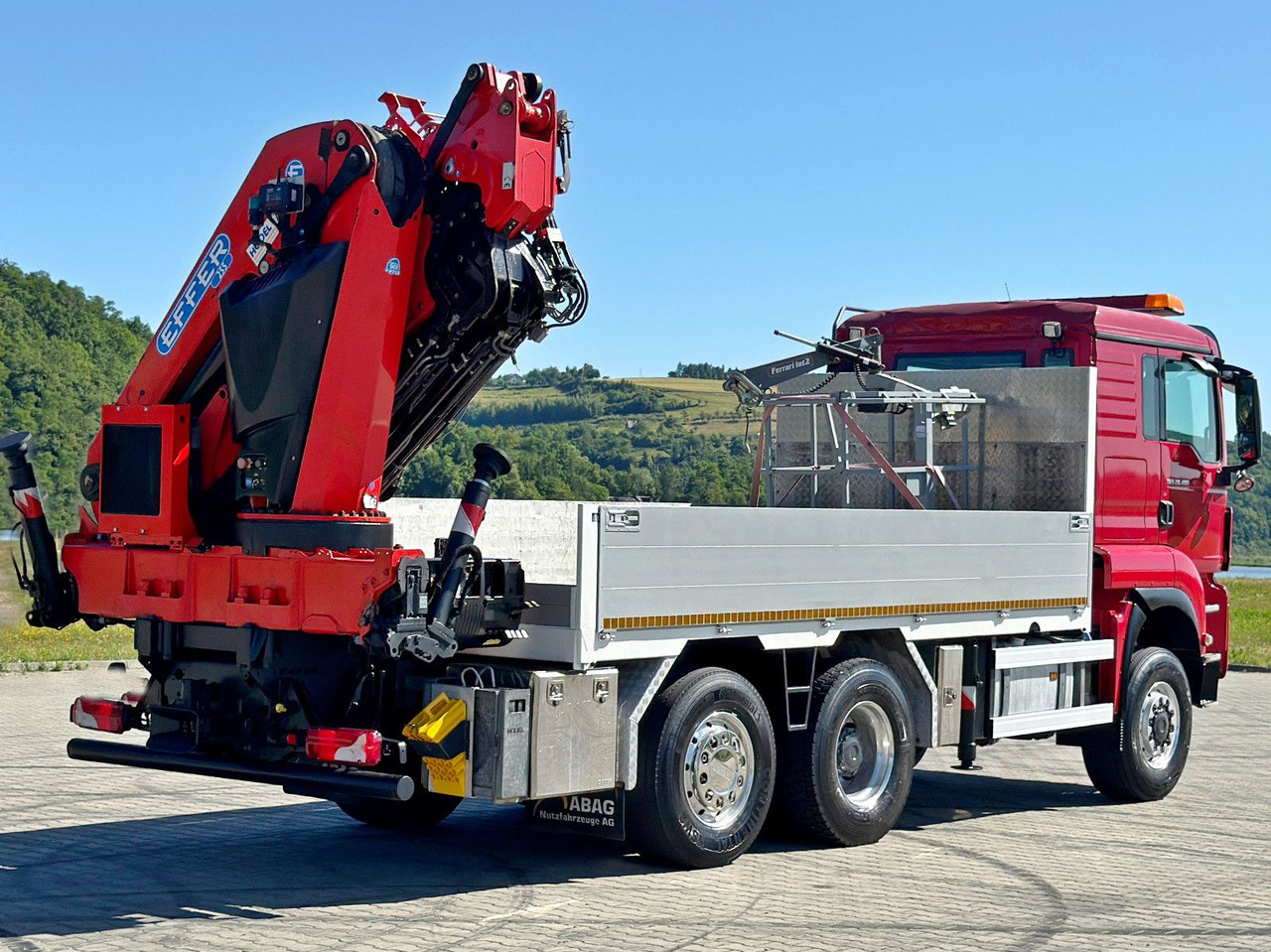 Xe cẩu tự hành MAN TGS 28.480 * EFFER 255/5S + JIB 3S + FUNK * TOP: hình 7