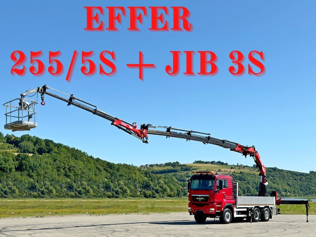 MAN TGS 28.480 * EFFER 255/5S + JIB 3S + FUNK * TOP - Xe cẩu tự hành: hình 1 MAN TGS 28.480 * EFFER 255/5S + JIB 3S + FUNK * TOP - Xe cẩu tự hành: hình 1