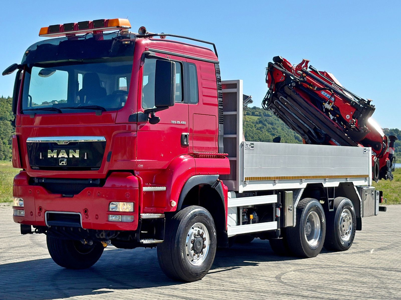 MAN TGS 28.480 * EFFER 255/5S + JIB 3S + FUNK * TOP - Xe cẩu tự hành: hình 4 MAN TGS 28.480 * EFFER 255/5S + JIB 3S + FUNK * TOP - Xe cẩu tự hành: hình 4