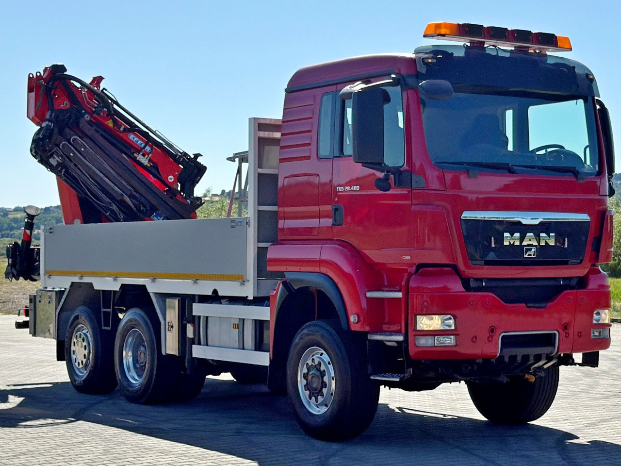 MAN TGS 28.480 * EFFER 255/5S + JIB 3S + FUNK * TOP - Xe cẩu tự hành: hình 4 MAN TGS 28.480 * EFFER 255/5S + JIB 3S + FUNK * TOP - Xe cẩu tự hành: hình 4