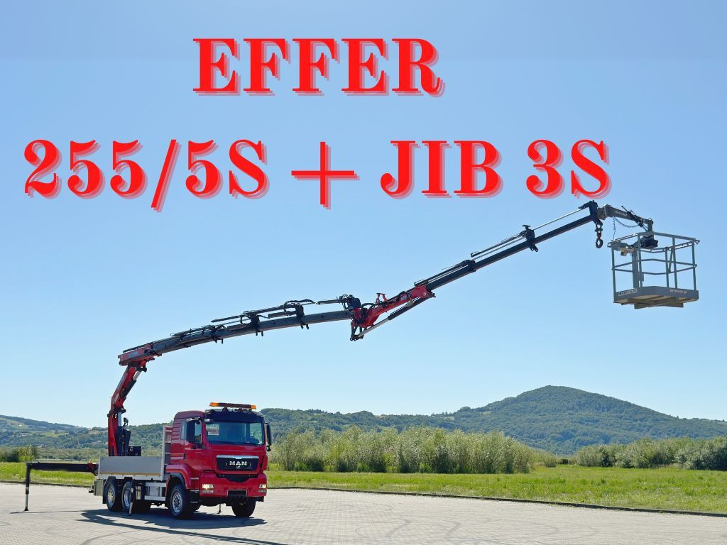 MAN TGS 28.480 * EFFER 255/5S + JIB 3S + FUNK * TOP - Xe cẩu tự hành: hình 1 MAN TGS 28.480 * EFFER 255/5S + JIB 3S + FUNK * TOP - Xe cẩu tự hành: hình 1