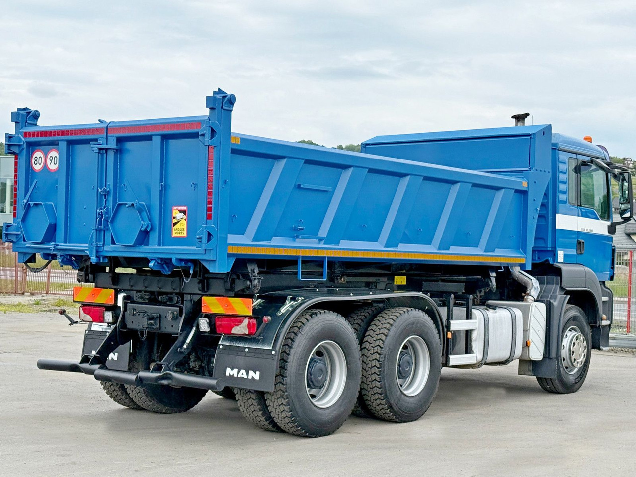 Xe ben, Xe cẩu tự hành MAN TGS 33.360 * KIPPER 5,10 m + BORDMATIC /6x4* TOP: hình 8