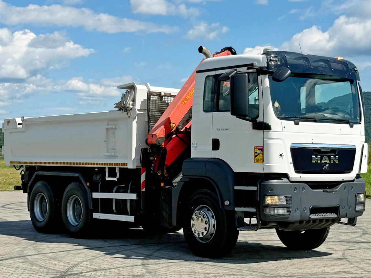 MAN TGS 33.360 * PK 16001 - KB + FUNK * 6x4 - Xe cẩu tự hành: hình 4 MAN TGS 33.360 * PK 16001 - KB + FUNK * 6x4 - Xe cẩu tự hành: hình 4