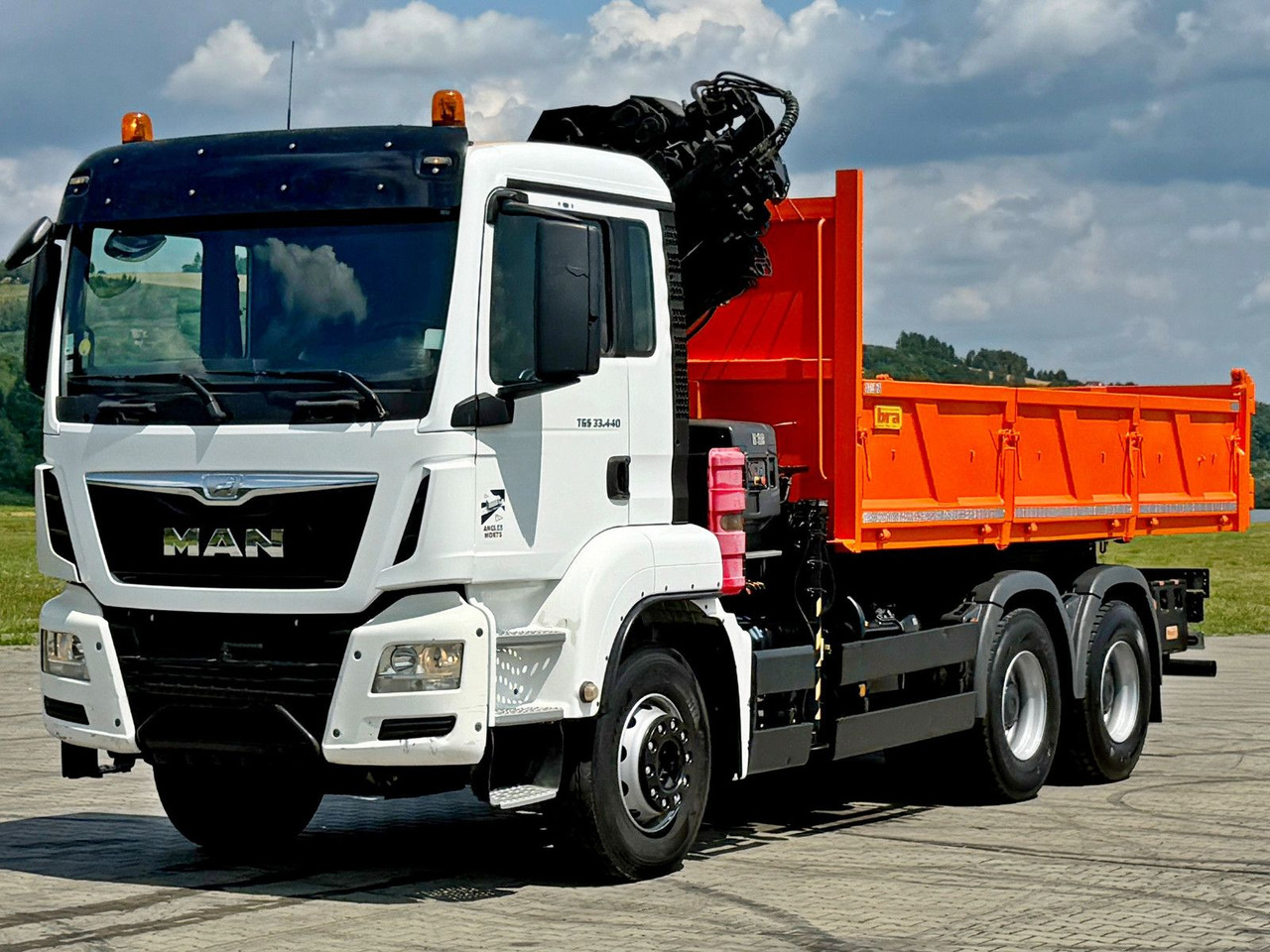 MAN TGS 33.440 * HIAB X-HIDUO 188 E-5 + FUNK * 6x4 - Xe ben, Xe cẩu tự hành: hình 4 MAN TGS 33.440 * HIAB X-HIDUO 188 E-5 + FUNK * 6x4 - Xe ben, Xe cẩu tự hành: hình 4