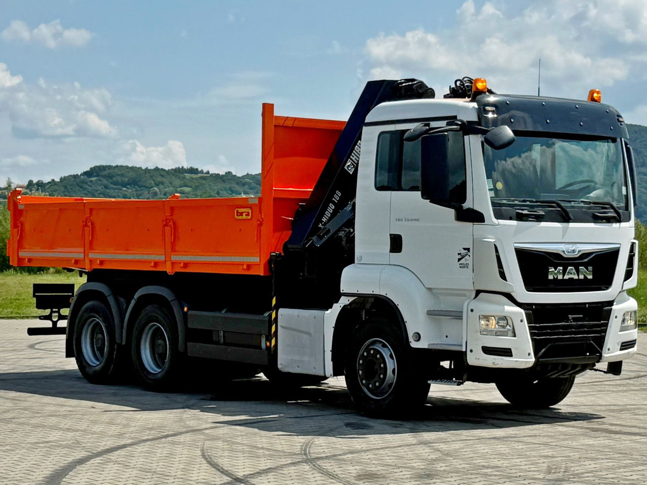 MAN TGS 33.440 * HIAB X-HIDUO 188 E-5 + FUNK * 6x4 - Xe ben, Xe cẩu tự hành: hình 3 MAN TGS 33.440 * HIAB X-HIDUO 188 E-5 + FUNK * 6x4 - Xe ben, Xe cẩu tự hành: hình 3