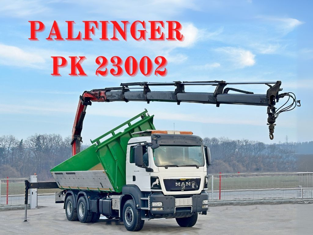 MAN TGS 33.480*KIPPER 5,70m * PK 23002 + FUNK * 6x4 MAN TGS 33.480*KIPPER 5,70m * PK 23002 + FUNK * 6x4 - Xe cẩu tự hành, Xe ben: hình 1 MAN TGS 33.480*KIPPER 5,70m * PK 23002 + FUNK * 6x4 MAN TGS 33.480*KIPPER 5,70m * PK 23002 + FUNK * 6x4 - Xe cẩu tự hành, Xe ben: hình 1