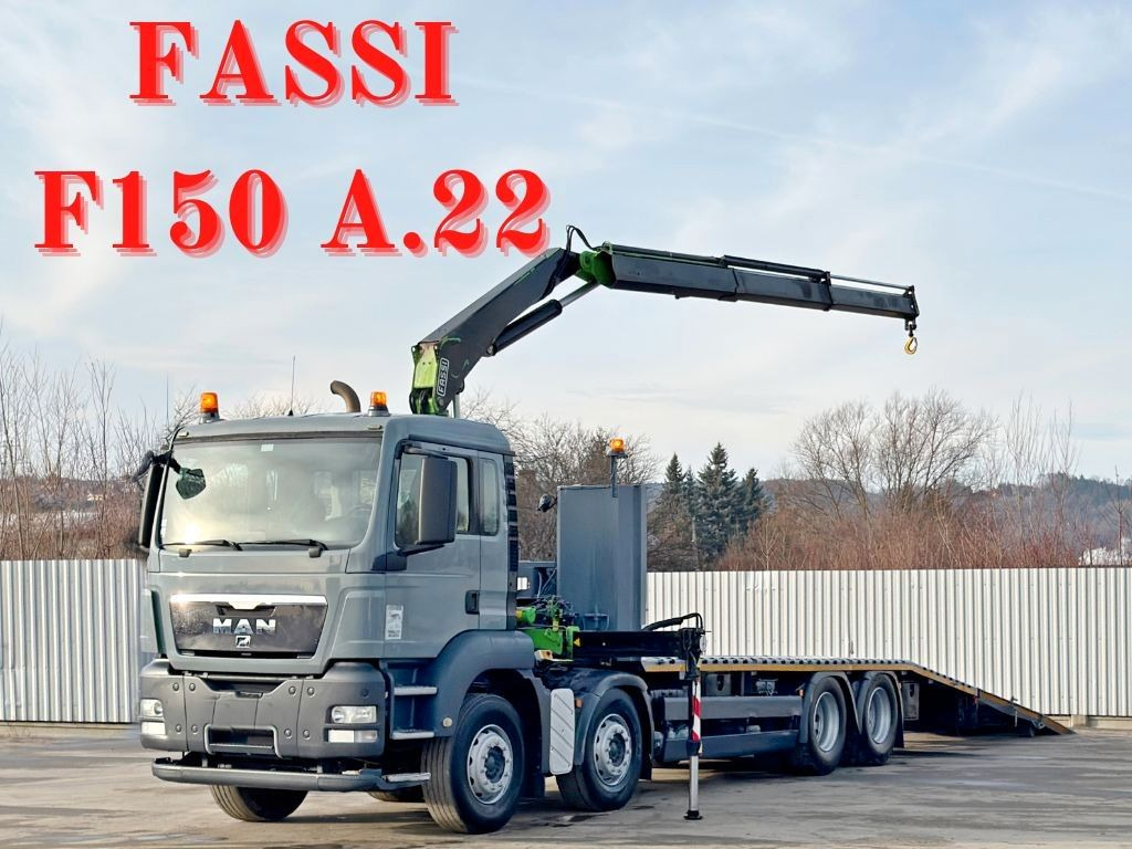 MAN TGS 35.360 * FASSI F150 A.22 + FUNK* TOPZUSTAND - Xe tải kéo: hình 1 MAN TGS 35.360 * FASSI F150 A.22 + FUNK* TOPZUSTAND - Xe tải kéo: hình 1