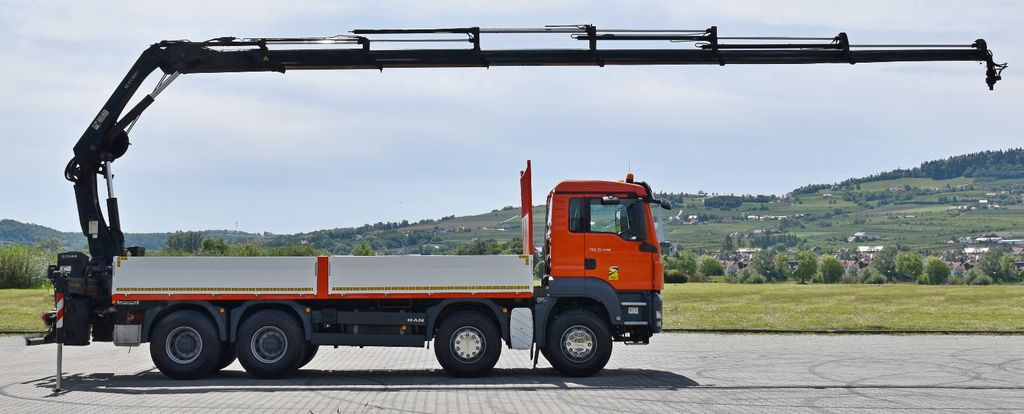 MAN TGS 35.440 * HIAB 211 E-6 HIDUO +FUNK / 8x4 - Xe cẩu tự hành, Xe tải thùng lửng/ Phẳng: hình 5 MAN TGS 35.440 * HIAB 211 E-6 HIDUO +FUNK / 8x4 - Xe cẩu tự hành, Xe tải thùng lửng/ Phẳng: hình 5