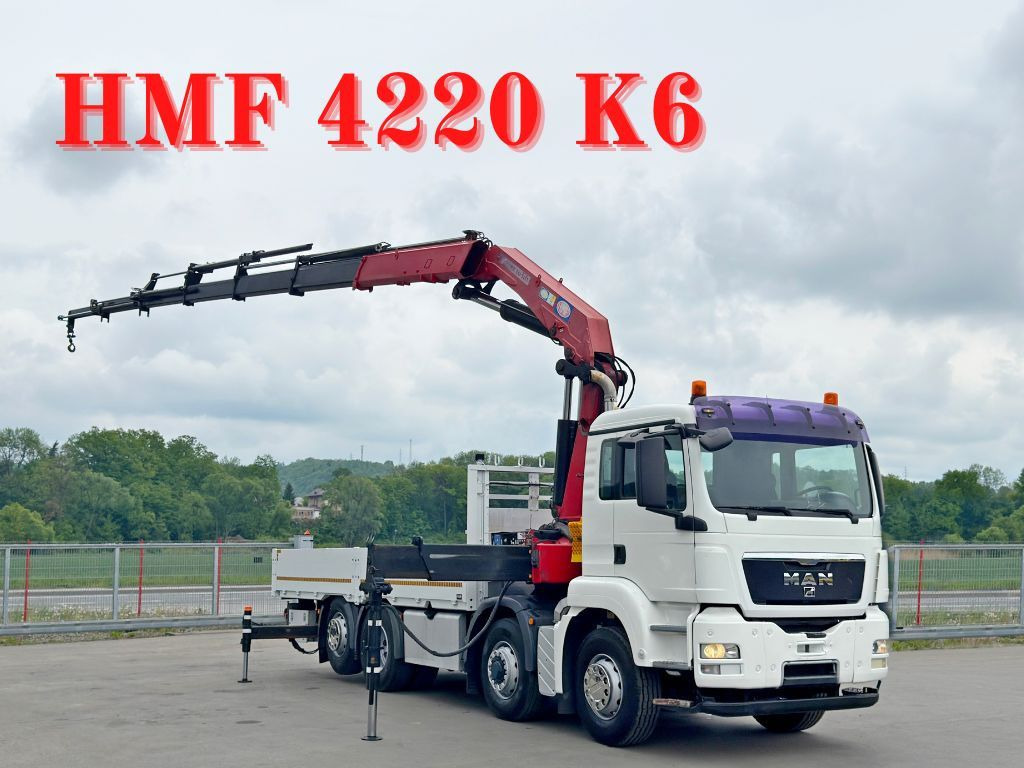 MAN TGS 35.440* KIPPER 6,00m * HMF 4220 K6/FUNK* 8x4 - Xe cẩu tự hành: hình 1 MAN TGS 35.440* KIPPER 6,00m * HMF 4220 K6/FUNK* 8x4 - Xe cẩu tự hành: hình 1