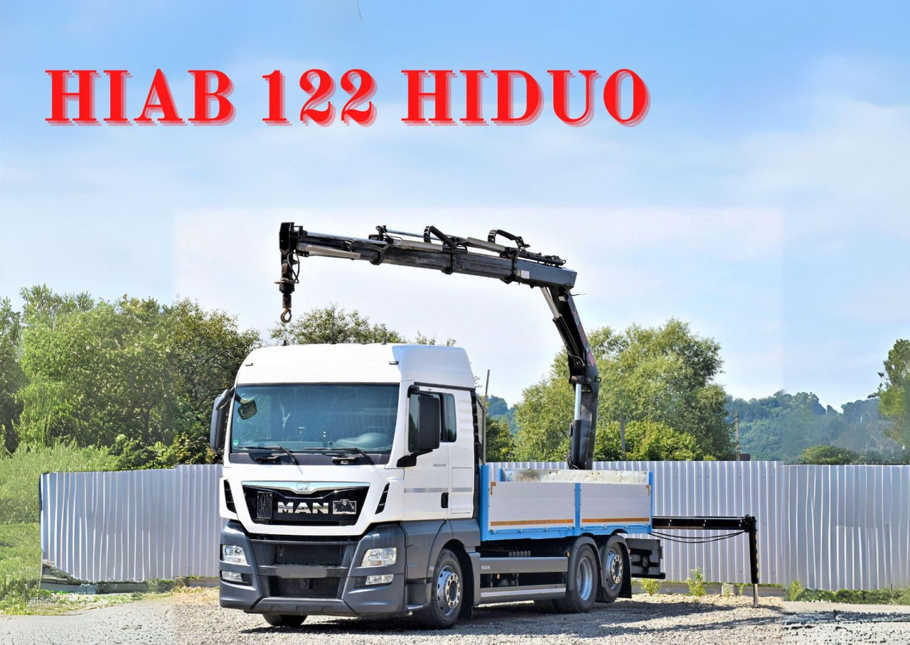 MAN TGX 26.440 Pritsche 6,20 m+HIAB 122 HIDUO/FUNK - Xe cẩu tự hành: hình 1 MAN TGX 26.440 Pritsche 6,20 m+HIAB 122 HIDUO/FUNK - Xe cẩu tự hành: hình 1