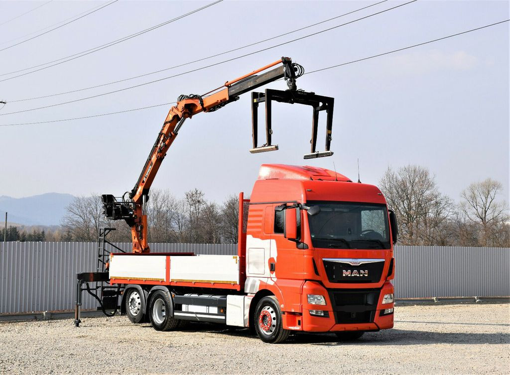 MAN TGX 26.440 Pritsche 6,60 m*TEREX 135.2-A11 - Xe cẩu tự hành: hình 1 MAN TGX 26.440 Pritsche 6,60 m*TEREX 135.2-A11 - Xe cẩu tự hành: hình 1