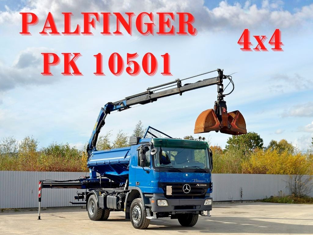 Mercedes-Benz ACTROS 1841 * PK 10501 + FUNK * TOP * 4x4 - Xe cẩu tự hành: hình 1 Mercedes-Benz ACTROS 1841 * PK 10501 + FUNK * TOP * 4x4 - Xe cẩu tự hành: hình 1