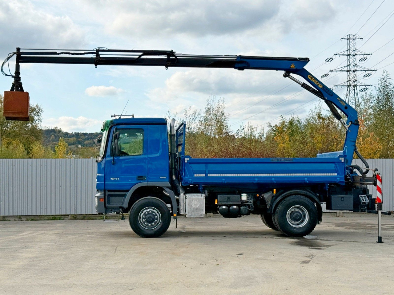Mercedes-Benz ACTROS 1841 * PK 10501 + FUNK * TOP * 4x4 - Xe cẩu tự hành: hình 5 Mercedes-Benz ACTROS 1841 * PK 10501 + FUNK * TOP * 4x4 - Xe cẩu tự hành: hình 5