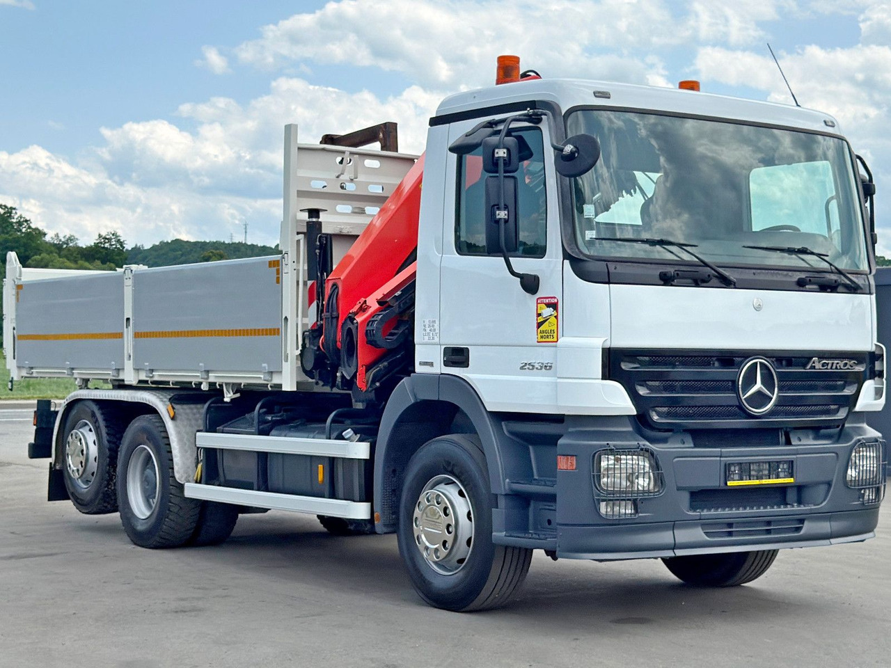 Mercedes-Benz ACTROS 2536* KIPPER 5,30m * PK 15500 + FUNK* TOP - Xe cẩu tự hành: hình 3 Mercedes-Benz ACTROS 2536* KIPPER 5,30m * PK 15500 + FUNK* TOP - Xe cẩu tự hành: hình 3