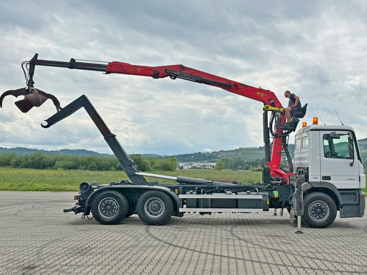 Mercedes-Benz ACTROS 2541 * ABROLLKIPPER * EPSILON E140Z81*TOP - Xe tải nâng móc, Xe cẩu tự hành: hình 5 Mercedes-Benz ACTROS 2541 * ABROLLKIPPER * EPSILON E140Z81*TOP - Xe tải nâng móc, Xe cẩu tự hành: hình 5