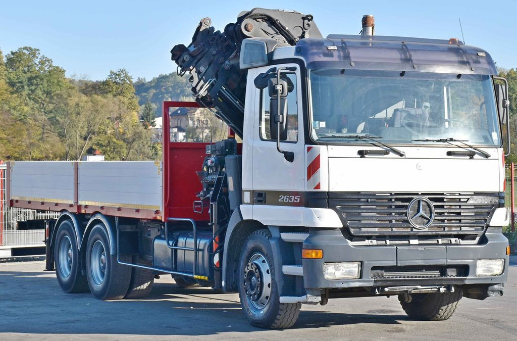 Mercedes-Benz ACTROS 2635 Pritsche 6,40m + HIAB 400 E-5 + FUNK Mercedes-Benz ACTROS 2635 Pritsche 6,40m + HIAB 400 E-5 + FUNK - Xe cẩu tự hành: hình 3 Mercedes-Benz ACTROS 2635 Pritsche 6,40m + HIAB 400 E-5 + FUNK Mercedes-Benz ACTROS 2635 Pritsche 6,40m + HIAB 400 E-5 + FUNK - Xe cẩu tự hành: hình 3