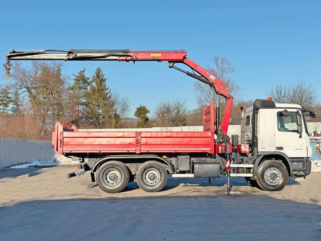 Mercedes-Benz ACTROS 2636* KIPPER 5,25 + BORDMATIC / 6x4 - Xe cẩu tự hành: hình 4 Mercedes-Benz ACTROS 2636* KIPPER 5,25 + BORDMATIC / 6x4 - Xe cẩu tự hành: hình 4