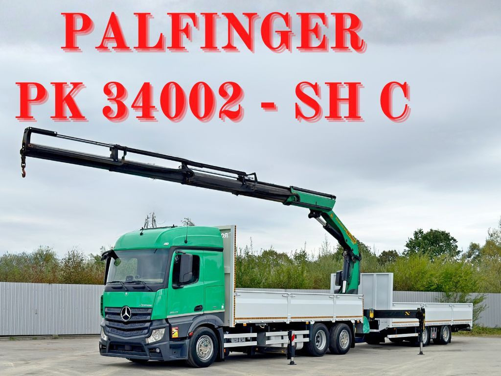 Mercedes-Benz ACTROS 2645* PK 34002 - SH C/FUNK+Anhänger* TOP - Xe cẩu tự hành: hình 1 Mercedes-Benz ACTROS 2645* PK 34002 - SH C/FUNK+Anhänger* TOP - Xe cẩu tự hành: hình 1
