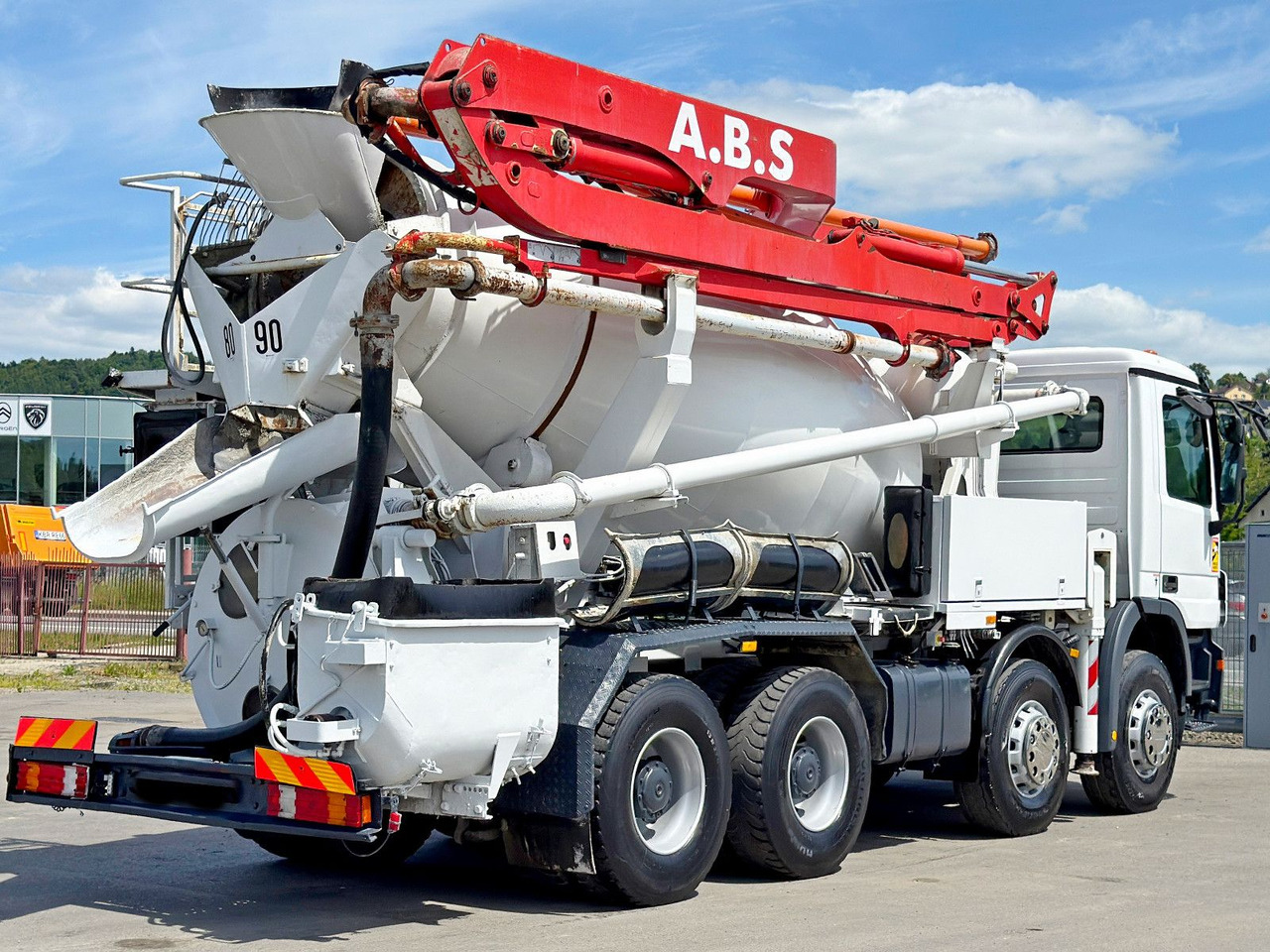 Mercedes-Benz ACTROS 3241* Betonpumpe 21m *8x4 * Top Zustand Mercedes-Benz ACTROS 3241* Betonpumpe 21m *8x4 * Top Zustand - Xe bơm bê tông: hình 5 Mercedes-Benz ACTROS 3241* Betonpumpe 21m *8x4 * Top Zustand Mercedes-Benz ACTROS 3241* Betonpumpe 21m *8x4 * Top Zustand - Xe bơm bê tông: hình 5